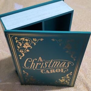 A Christmas Carol Book Decor Hidden Compartment